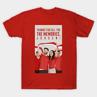 Thanks for all the memories Jurgen LFC Klopp T-Shirt